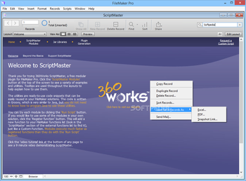 ScriptMaster screenshot