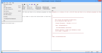 Scripts Encryptor (ScrEnc) screenshot 2