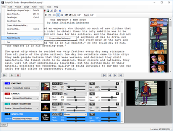 ScriptVOX Studio screenshot 2