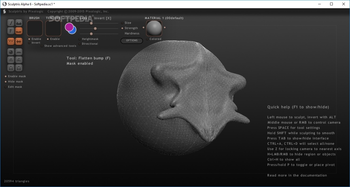 Sculptris screenshot 2