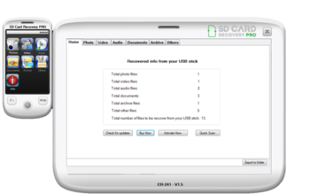 SD Card Recovery screenshot