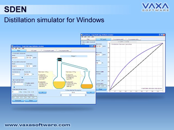 SDEN - Distillation simulator screenshot