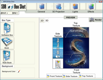 SDR 3D Box Shot screenshot
