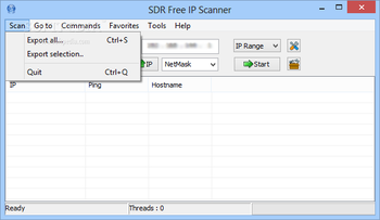 SDR Free IP Scanner screenshot 2