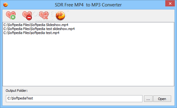 SDR Free MP4 to MP3 Converter screenshot