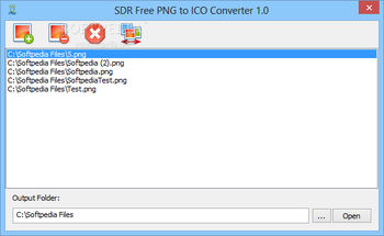 SDR Free PNG to ICO Converter screenshot