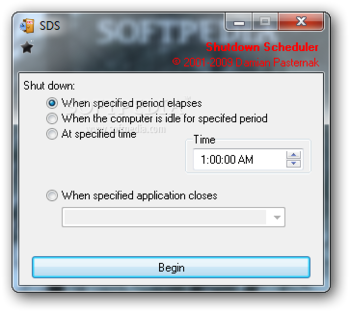 SDS screenshot
