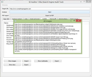 SE Auditor screenshot 4