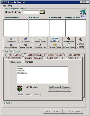 S.E. Remote Control screenshot