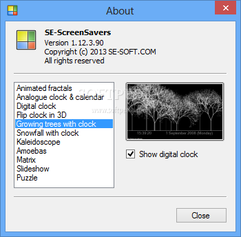 SE-ScreenSavers screenshot 2