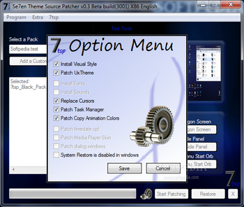 Se7en Theme Source Patcher screenshot 4