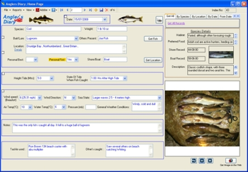 Sea Anglers Diary screenshot