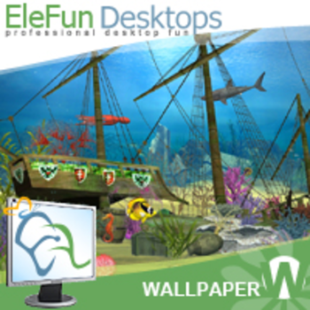 Sea Floor Ship - Animated Wallpaper screenshot