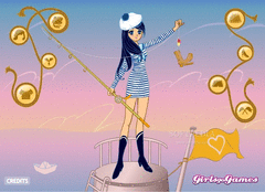 Sea Girl Dress Up screenshot