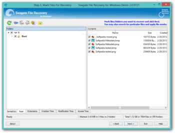 Seagate File Recovery screenshot 3