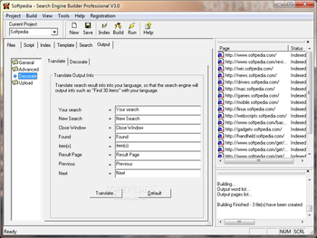 Search Engine Builder Professional screenshot 12