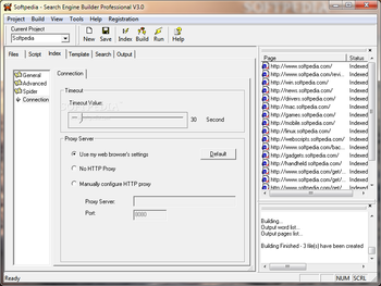 Search Engine Builder Professional screenshot 7