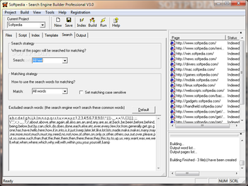 Search Engine Builder Professional screenshot 9