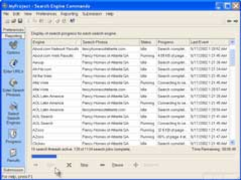 Search Engine Commando screenshot