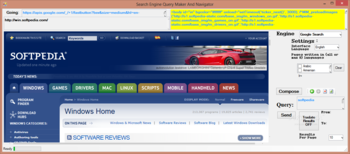 Search Engine Query Maker And Navigator screenshot