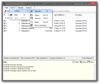 Search Text File Pro screenshot 3