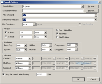 SearchMyFiles screenshot 3
