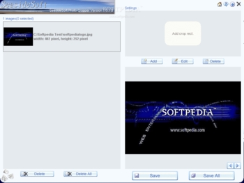 SeasideSoft Photo Cropper screenshot