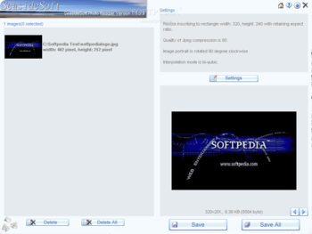 SeasideSoft Photo Resizer screenshot