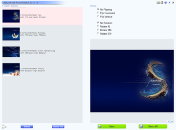 SeasideSoft Photo Rotator screenshot