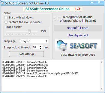 SEASoft Screenshot Online screenshot 3