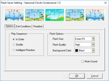 Seasonal Clocks Screensaver screenshot 2