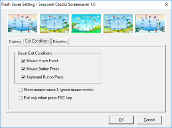 Seasonal Clocks Screensaver screenshot 3