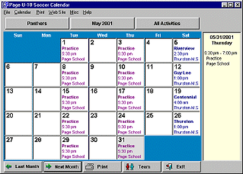 SeasonPlanner - 2004 screenshot