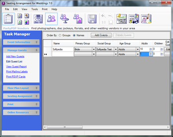 Seating Arrangement for Weddings screenshot 4