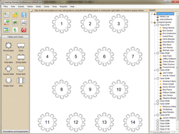 Seating Planner screenshot