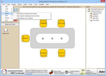 Seating Planner Professional screenshot 10