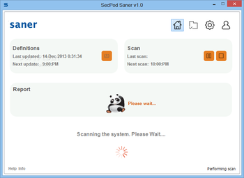 SecPod Saner screenshot