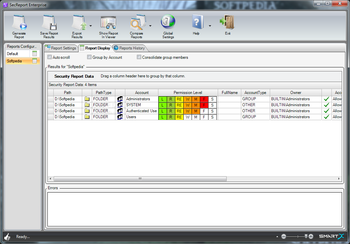 SecReport Enterprise screenshot 2
