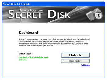 Secret Disk screenshot