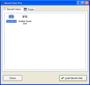 Secret User Pro screenshot