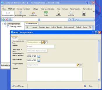 Secretariat screenshot