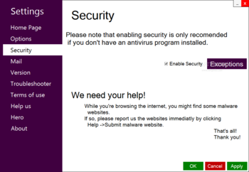 SecretBrowser screenshot 6