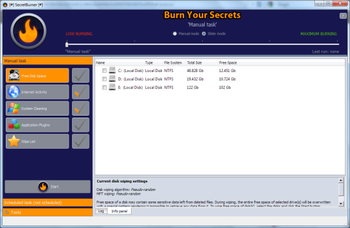 SecretBurner screenshot