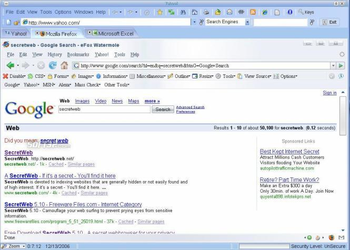 SecretWeb screenshot