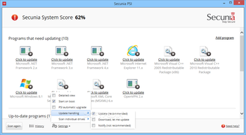 Secunia Personal Software Inspector screenshot 3