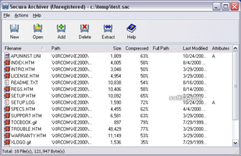 Secura Archiver screenshot 3
