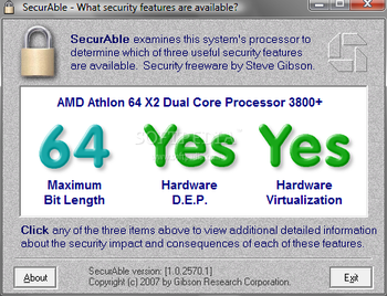 SecurAble screenshot