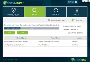 SecuraLive Antivirus screenshot 2