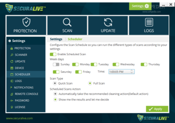 SecuraLive Antivirus screenshot 6