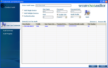 Secure Cisco Auditor screenshot 3